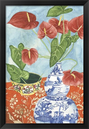 Framed Elegant Arrangement IV Print