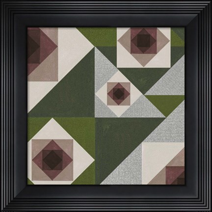 Framed Garden Preview II Print