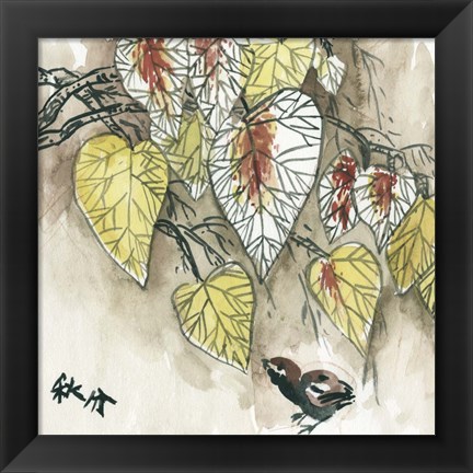 Framed Autumnal I Print