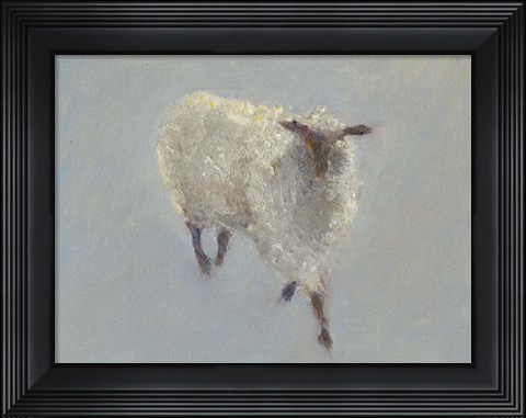 Framed Sheep Strut II Print