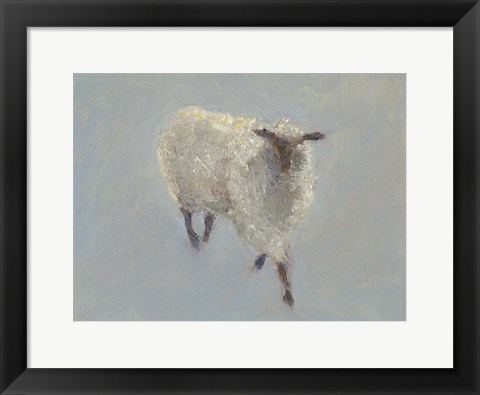 Framed Sheep Strut II Print
