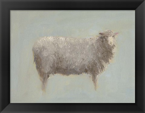 Framed Sheep Strut III Print