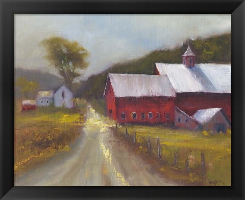 Framed North Country II Print