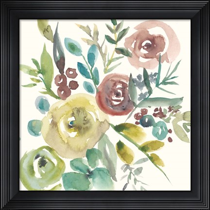 Framed Rosealeah II Print