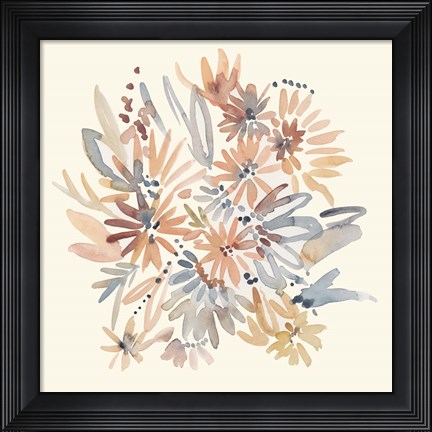 Framed Wallflowers I Print