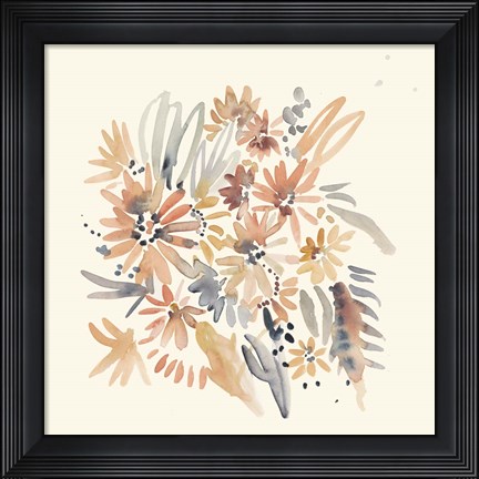 Framed Wallflowers II Print