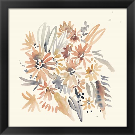 Framed Wallflowers II Print