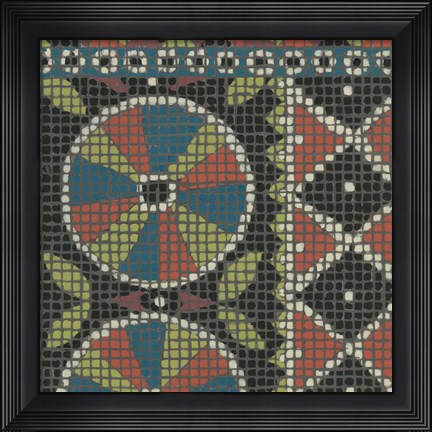 Framed Woven Journey II Print