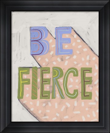 Framed Her Voice III Print