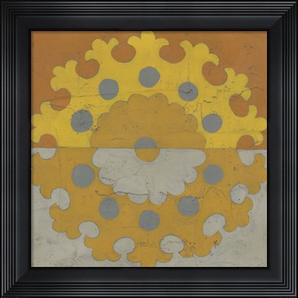 Framed Suzani Shift I Print