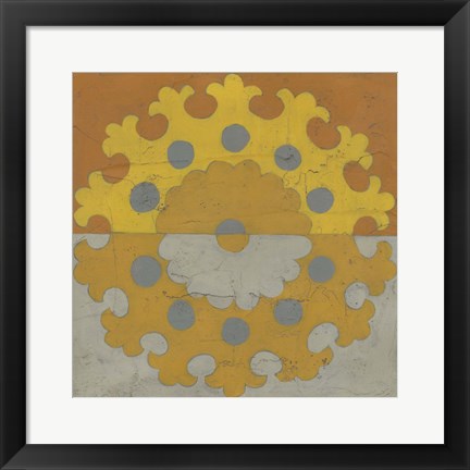 Framed Suzani Shift I Print