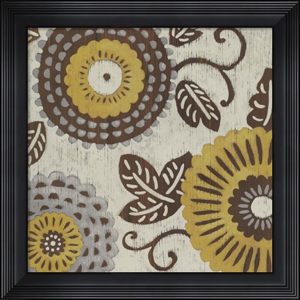 Framed Golden Array II Print