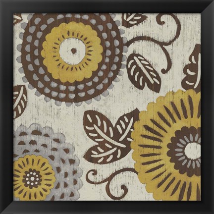 Framed Golden Array II Print