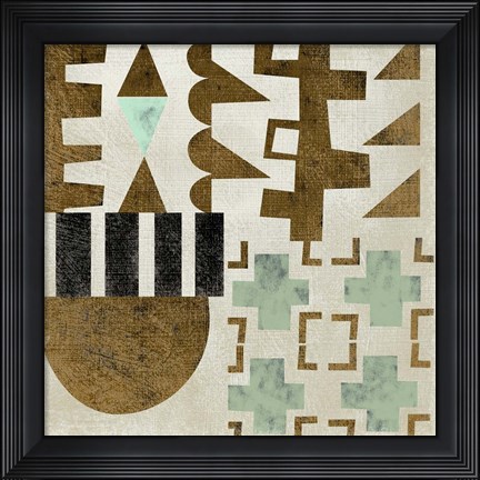 Framed Geo Tile II Print