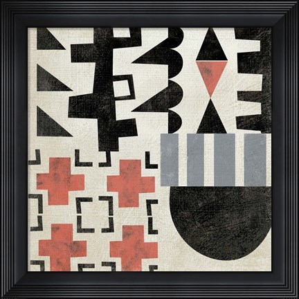 Framed Geo Tile IV Print