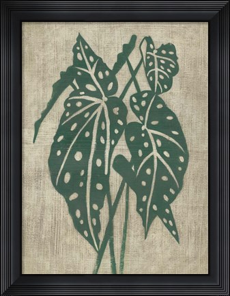 Framed Vintage Greenery II Print
