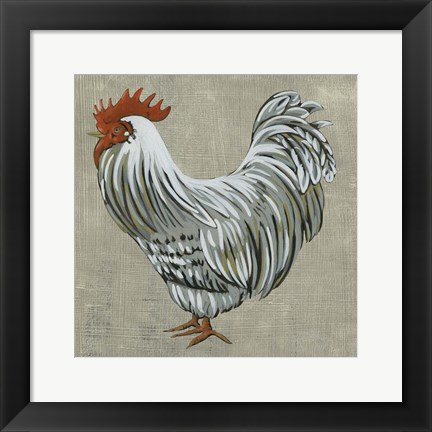 Framed Roost II Print