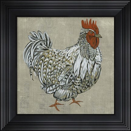 Framed Roost I Print