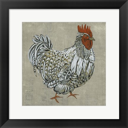 Framed Roost I Print