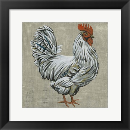 Framed Roost III Print