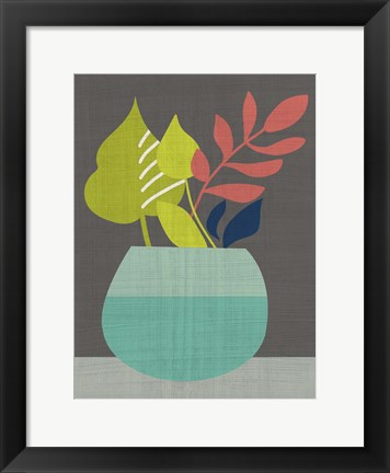 Framed Clay Pot II Print