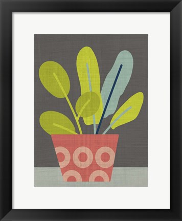 Framed Clay Pot III Print