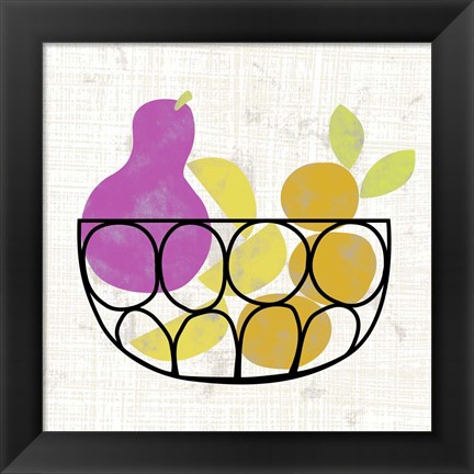 Framed Fruitilicious I Print