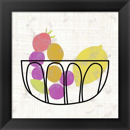 Framed Fruitilicious II Print