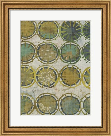 Framed Jadeite II Print