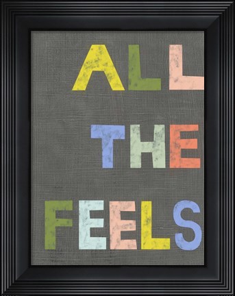 Framed Chat I Print