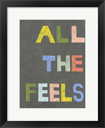 Framed Chat I Print