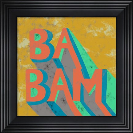 Framed Shout I Print