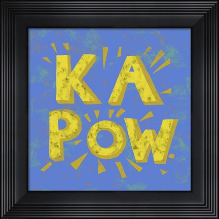 Framed Shout II Print