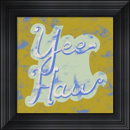Framed Shout IV Print