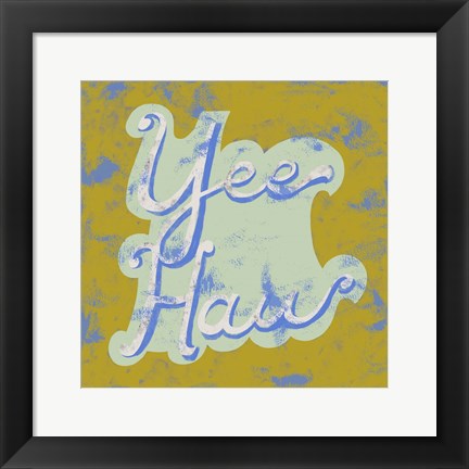 Framed Shout IV Print