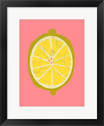 Framed Fruit Party II Print