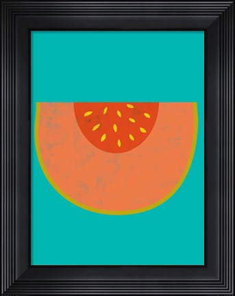 Framed Fruit Party III Print