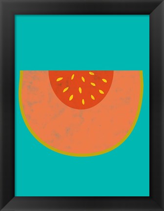 Framed Fruit Party III Print