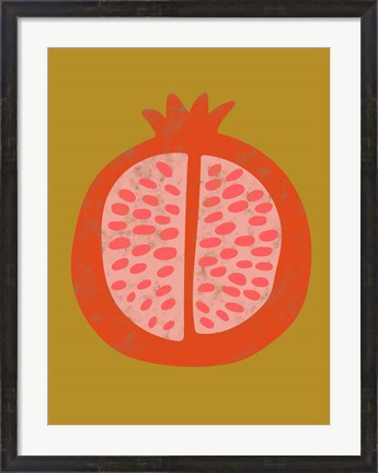 Framed Fruit Party VI Print