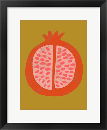 Framed Fruit Party VI Print