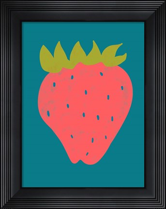 Framed Fruit Party VII Print