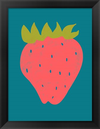 Framed Fruit Party VII Print