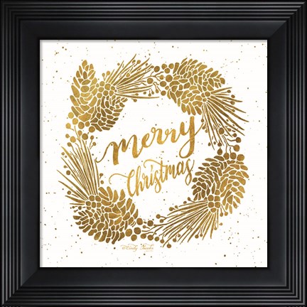 Framed Merry Christmas Print