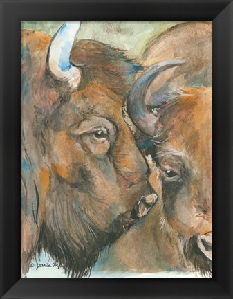 Framed Herd Print