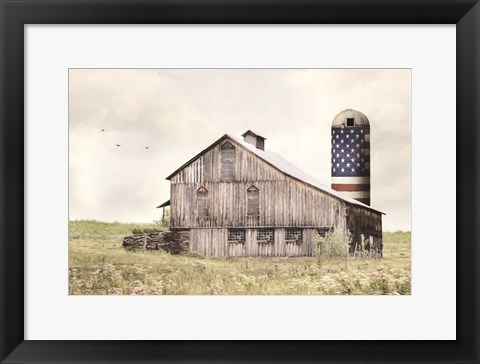 Framed One Land, One Flag Print