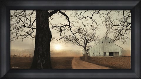 Framed Millersburg Sunrise Print