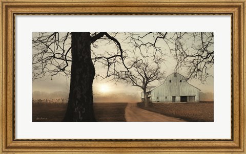 Framed Millersburg Sunrise Print