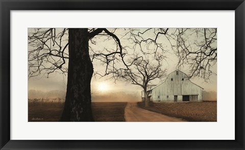 Framed Millersburg Sunrise Print