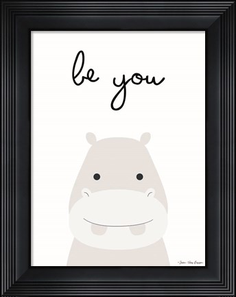 Framed Be You Print