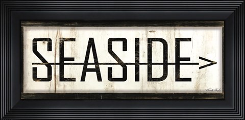 Framed Seaside Print
